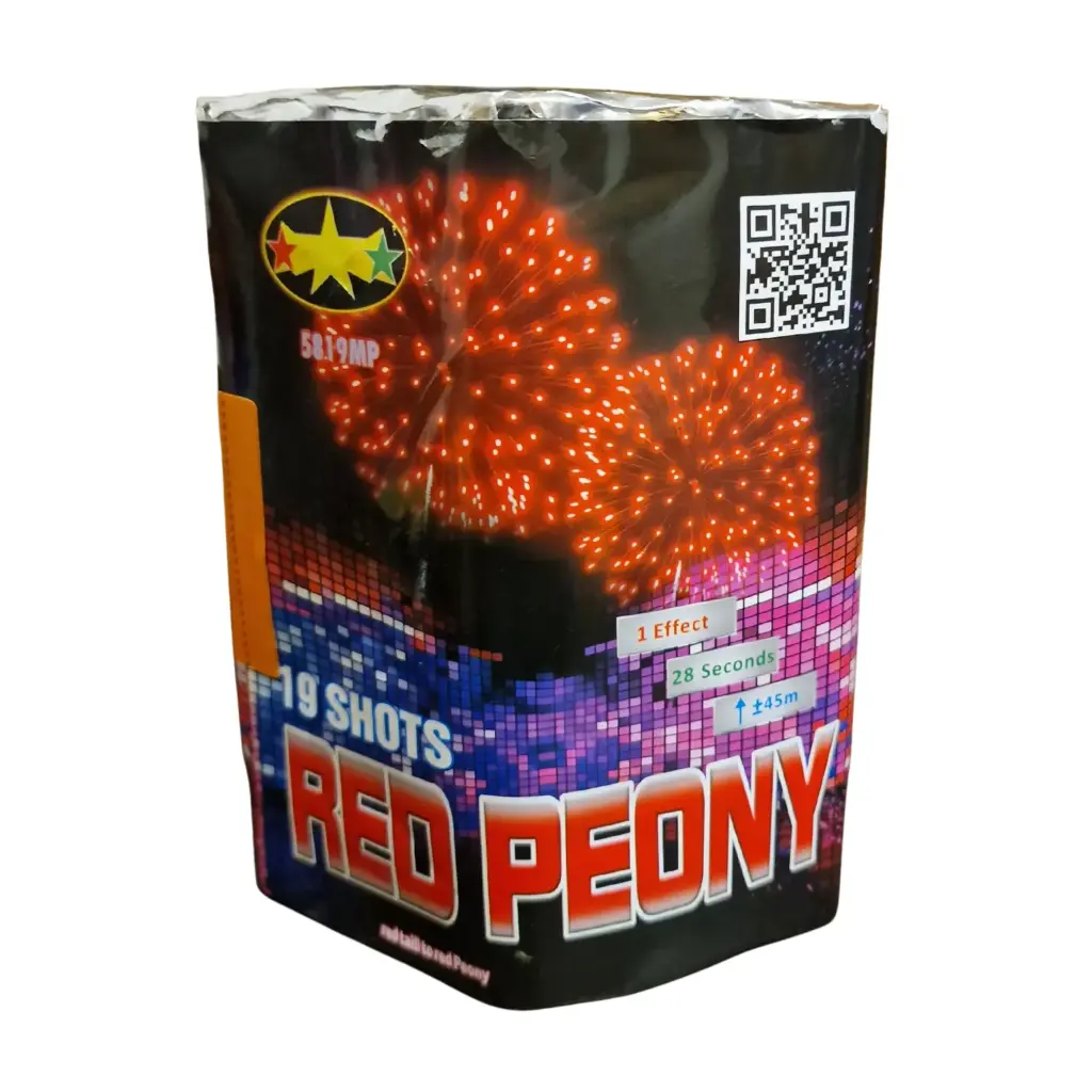 Red Peony - 19sh
