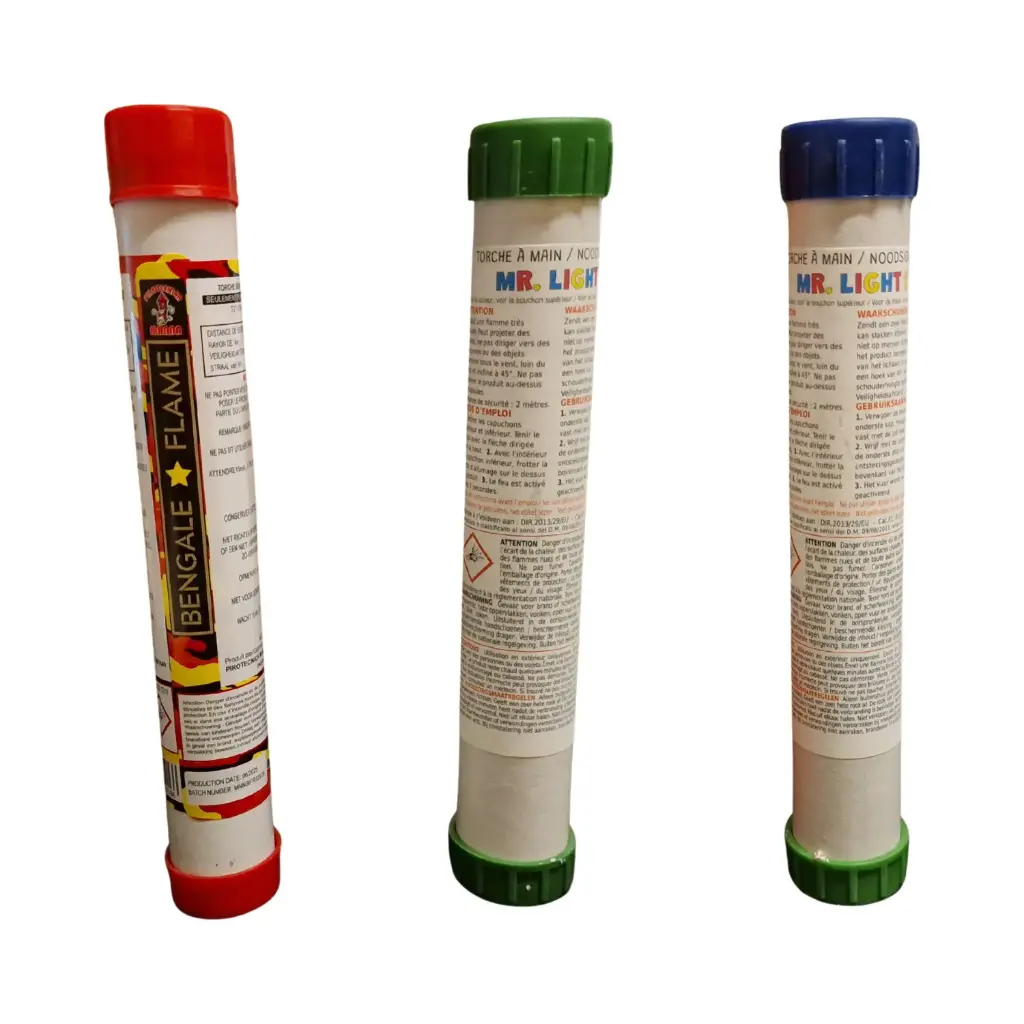 Bengal Torch ITA 60sec - 5pcs (Rouge)